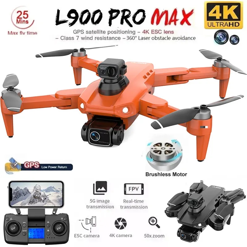 Drone Surveying - L900 Pro MAX GPS 드론 4K