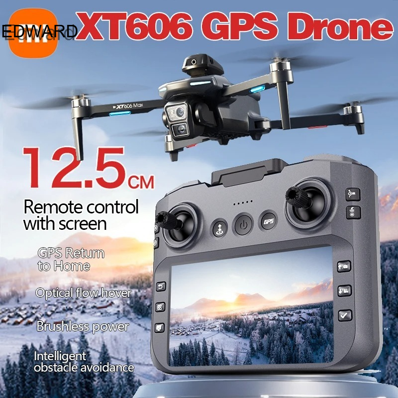 Drone Surveying - XT606 MAX GPS 드론 4k 프로페셔널