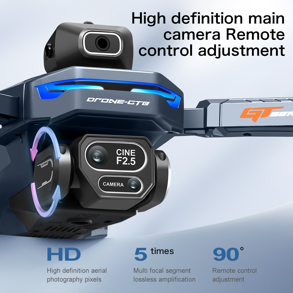GT8 접이식 GPS RC 드론, 8K HD ESC 카 - Drone Mapping 리뷰 및 가격